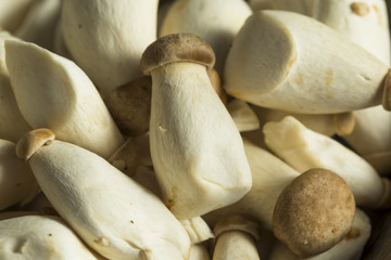 Raw Organic Baby King Oyster Mushrooms