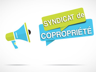 mégaphone : syndicat de copropriété