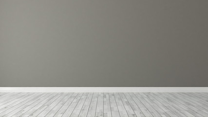 brown wall background with white parquet