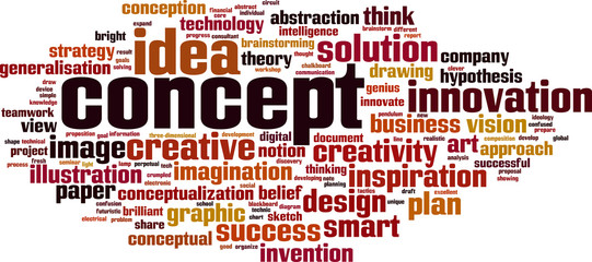 Obraz premium Concept word cloud