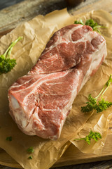 Raw Organic Red Pork Shoulder