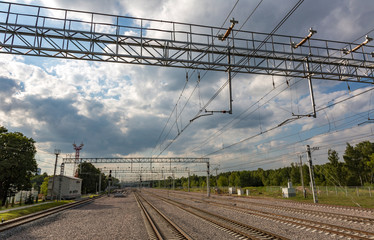 Railway in the city limits for high-speed passenger transport
