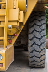 Schwertransport - LKW und Transporter im Bergbau