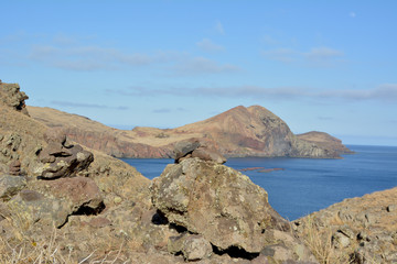Panoramic view of the cais da sardinha da madeira in portugal 8