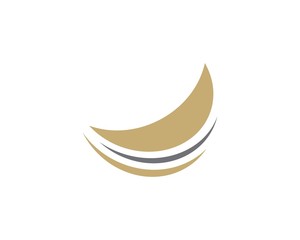 Obraz na płótnie Canvas round swirl abstract logo