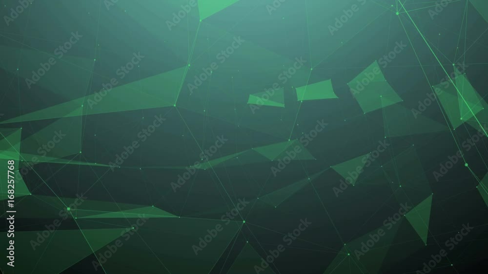 Poster abstract network technology background consisting of connections between dots and lines.
