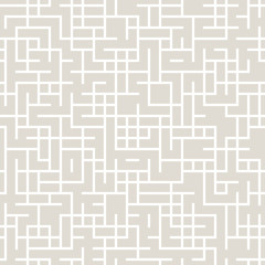 geometric lines maze seamless abstract pattern