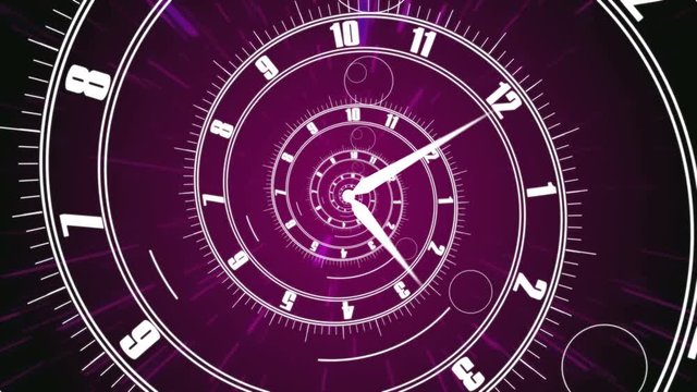 Infinity Time Spiral. Business time concept.