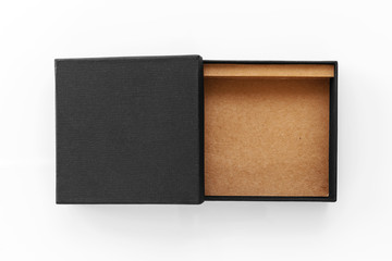 Black box product packaging