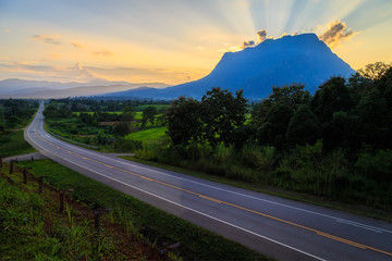 Doi Luang Chiang Dao, The third highest mountain in Thailand,Chiang Mai Province