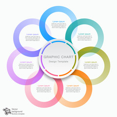 Infographics Vector Background 7-Step Process