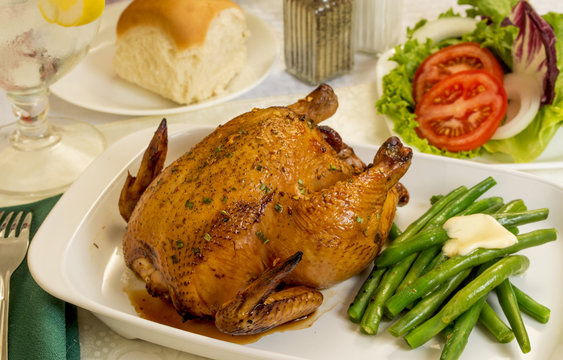 cornish hen dinner