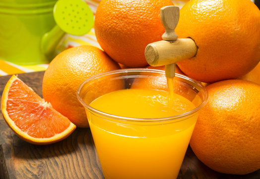 fresh orange juice