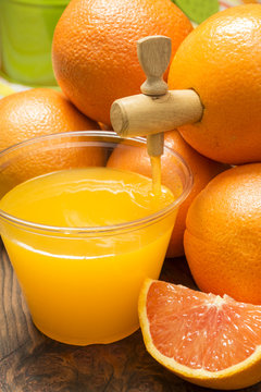 fresh orange juice