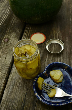 Artisan Pickles Homegrown, Canned, From Rural Farmers Market