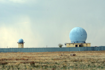 Area 35.(Ploshadka 35 ru.)Sary Shagan.Former Soviet anti-ballistic missile testing range.Kazakhstan. 