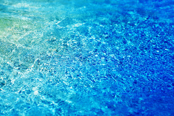 Photo background blue water