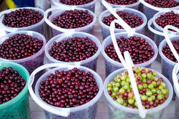 cherries and gooseberries market