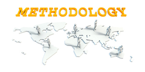 Obraz premium Methodology Concept with Business Team