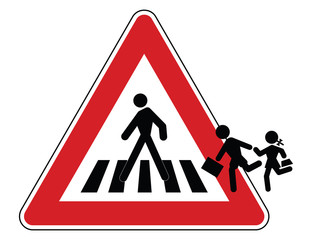 Street crossing warning
