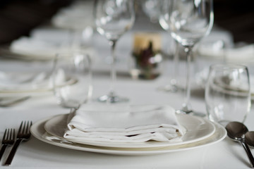 Champagne glass / wine glass / table decoration