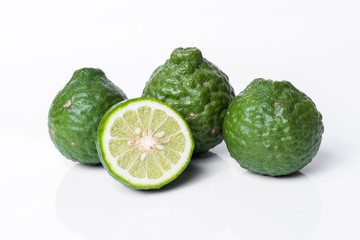 Bergamot fruit : Bergamot on white background.