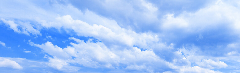 panorama sky and cloud with storm in summer time beautiful background