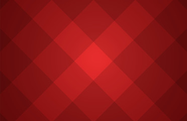 Red abstract vector background with a pattern of squares