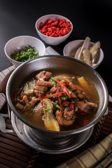 Chinese traditional braised chicken,