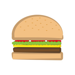 Burger Vector Illustration
