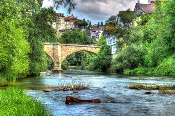 Pont de Saint-Jean, Fribourg, Suisse