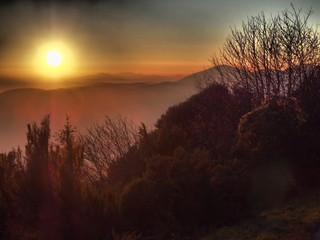atardecer