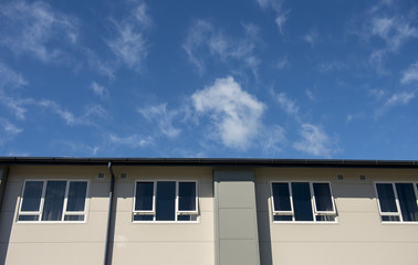 Architecture detail Modern building