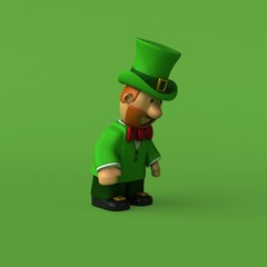 Leprechaun - 3D Illustration