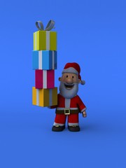Santa claus - 3D Illustration
