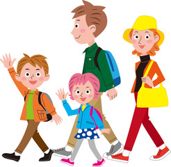 家族でお出かけ　春　秋