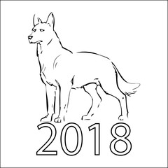 Simple black eye icon vector with double reflection in pupil. Round flare. Safety and search concept. Laconic graphic design element. Eyesight pictogram. Isolated on white.