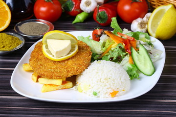Chicken schnitzel