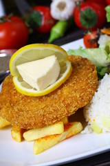 Chicken schnitzel