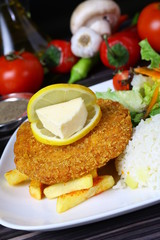 Chicken schnitzel