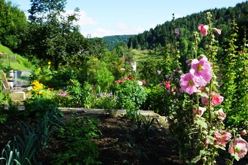 Garten in Süddeutschland