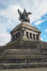 Obraz premium Statue of German Emperor William I