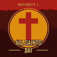 Fototapeta premium ALL SAINTS DAY