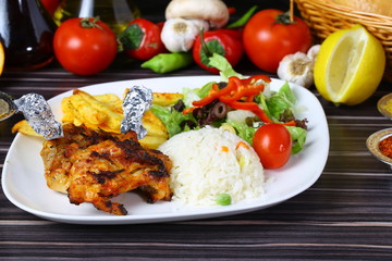 Grilled Chicken Chops