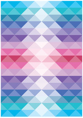 Obraz premium abstract bright flowing triangles background
