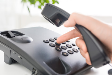 Communication support, call center and customer service help desk.