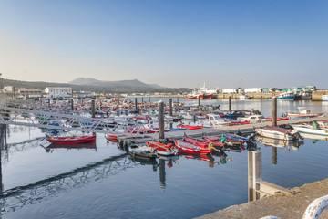 Ribeira fishing harbor