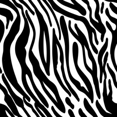 Abstract background seamless texture black zebra raster copy