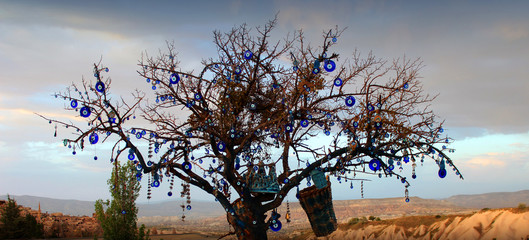 Evil Eye Charms Tree