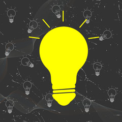Idea Bulb - Business Concept Background